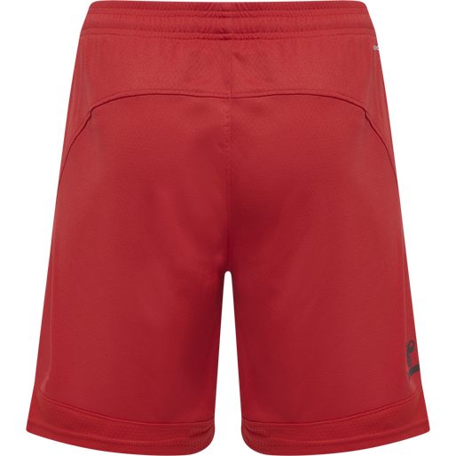 hmlLEAD POLY SHORTS, TRUE RED, packshot