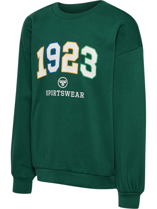 hmlKASON SWEATSHIRT, RAIN FOREST, packshot