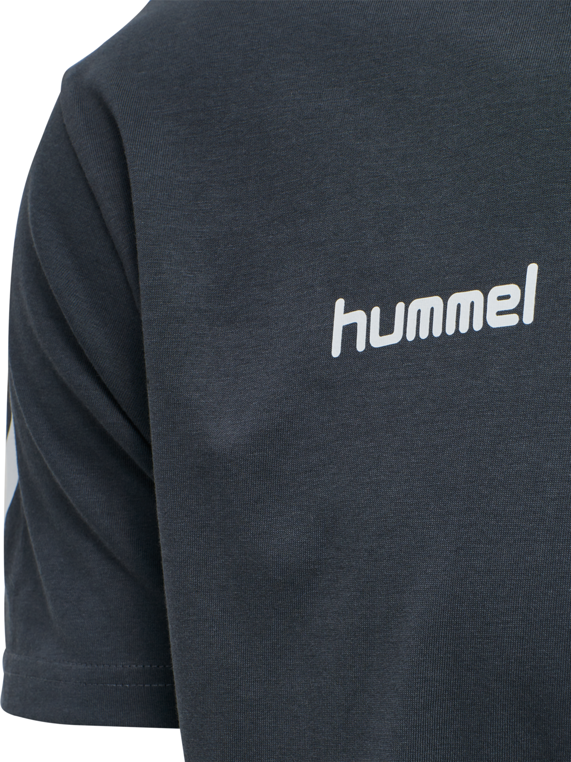 HUMMEL GO COTTON T-SHIRT S/S, INDIA INK, packshot