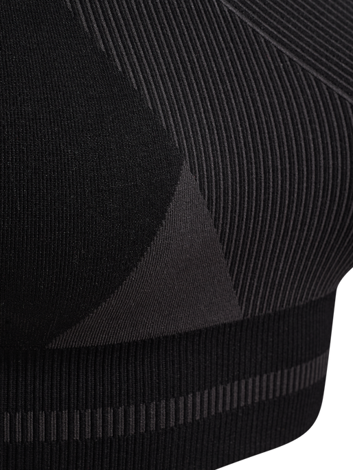 hmlUNITY SEAMLESS BRA, BLACKENED PEARL hmlUNITY SEAMLESS BRA, BLACKENED PEARL, packshot