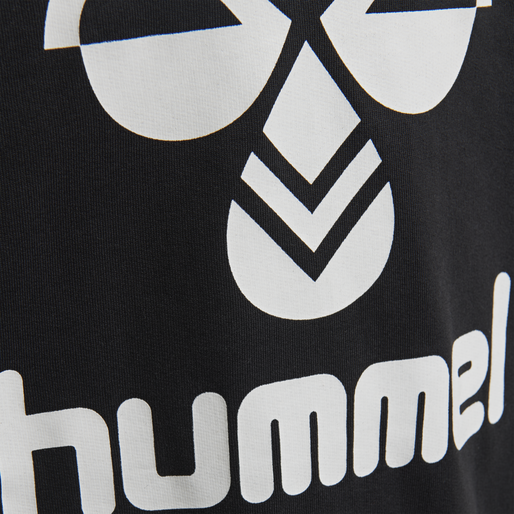 HMLDOS SWEATSHIRT, BLACK, packshot