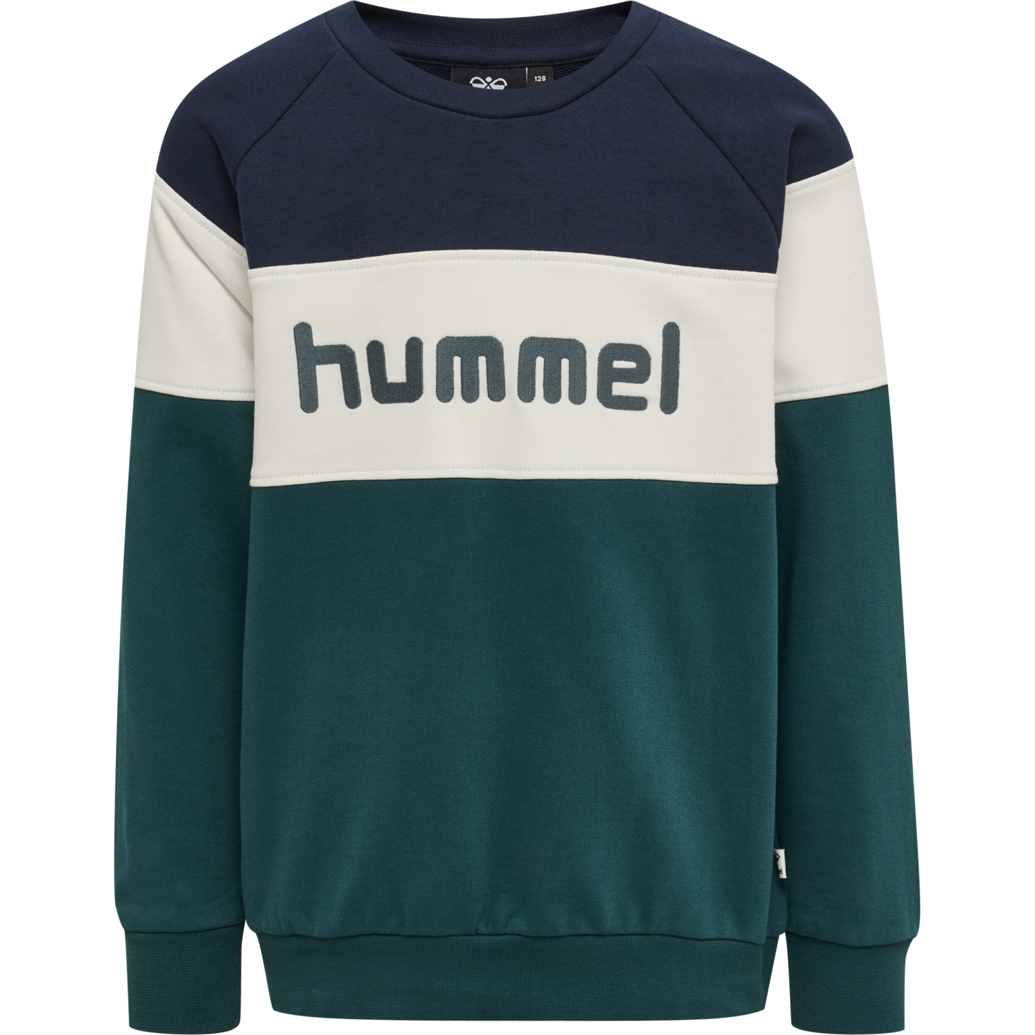 hmlCLAES SWEATSHIRT, DEEP TEAL, packshot
