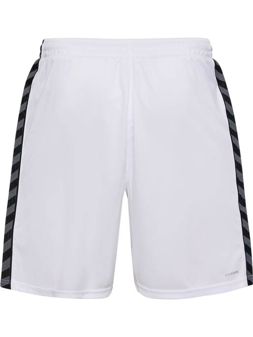hmlAUTHENTIC PL SHORTS, WHITE, packshot