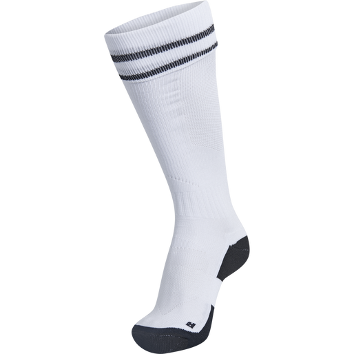 ELEMENT FOOTBALL SOCK , WHITE/BLACK, packshot