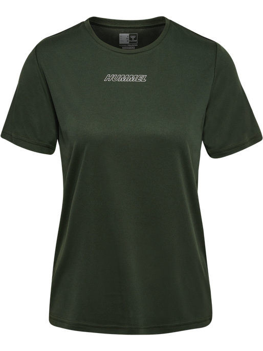 hmlTE TOLA T-SHIRT, CLIMBING IVY, packshot