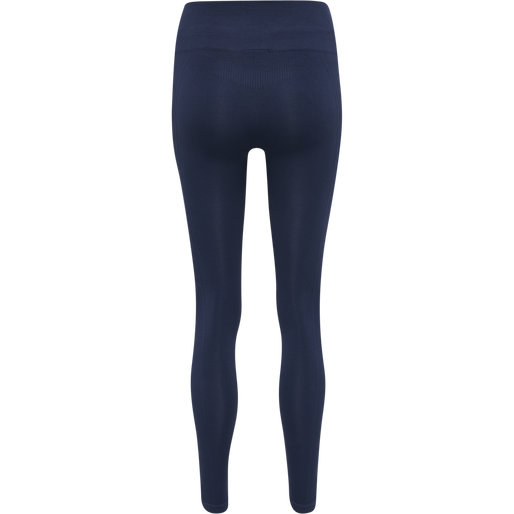 hmlTIF SEAMLESS HIGH WAIST TIGHTS, BLACK IRIS hmlTIF SEAMLESS HIGH WAIST TIGHTS, BLACK IRIS, packshot