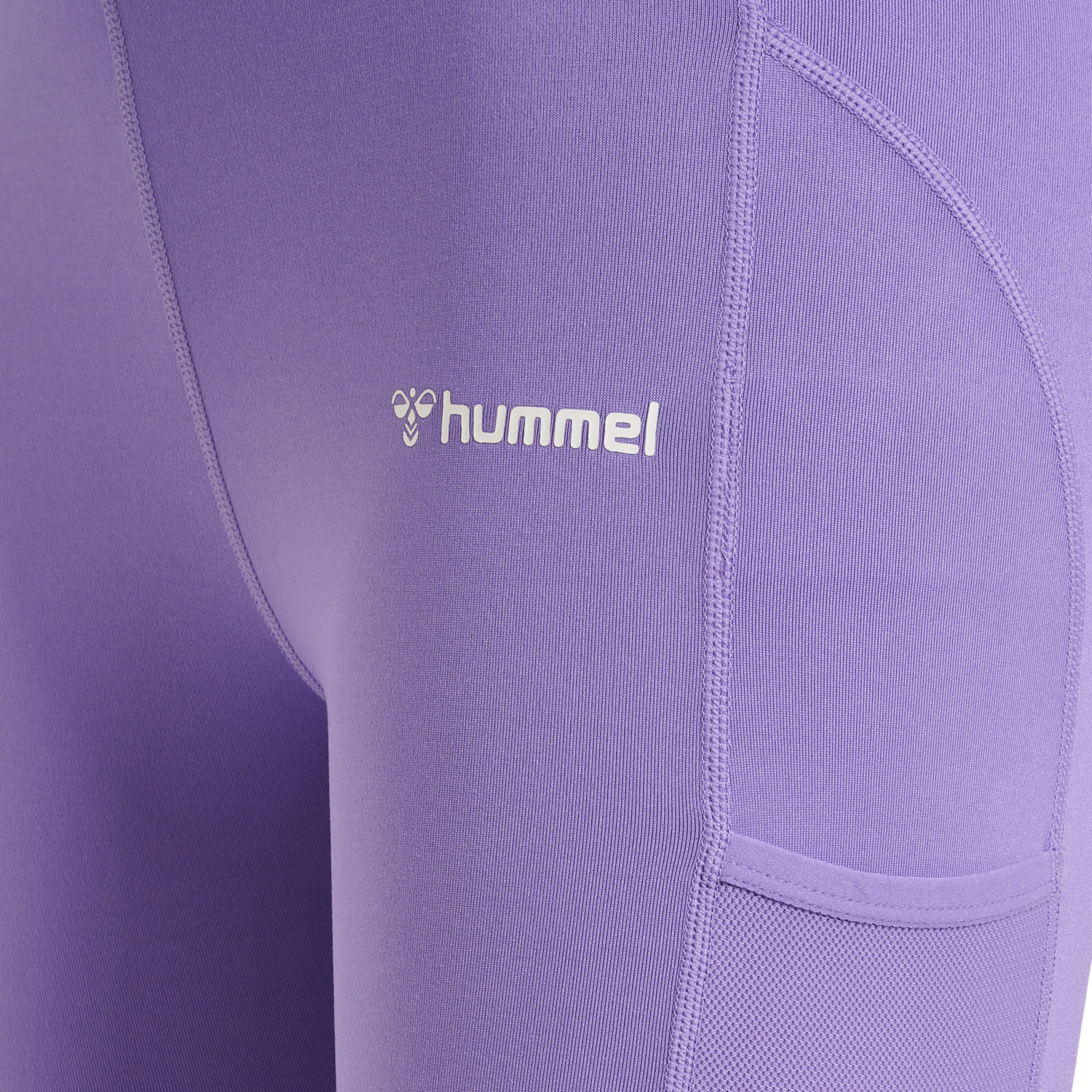 hmlMT CHIPO MID WAIST TIGHTS, PAISLEY PURPLE, packshot