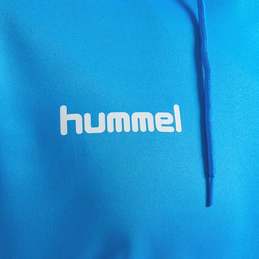hmlPROMO POLY HOODIE, DIVA BLUE hmlPROMO POLY HOODIE, DIVA BLUE, packshot