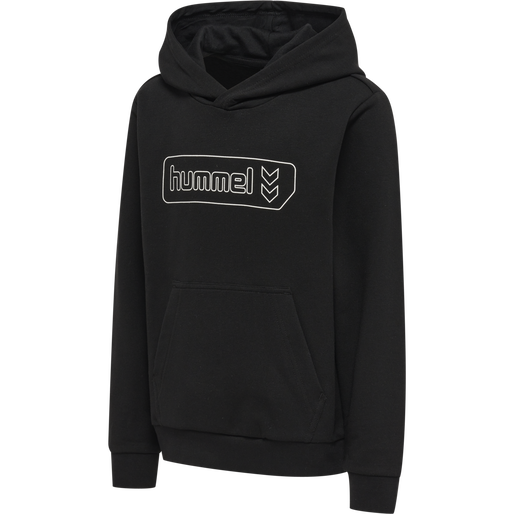 hmlTOMB HOODIE, BLACK hmlTOMB HOODIE, BLACK, packshot