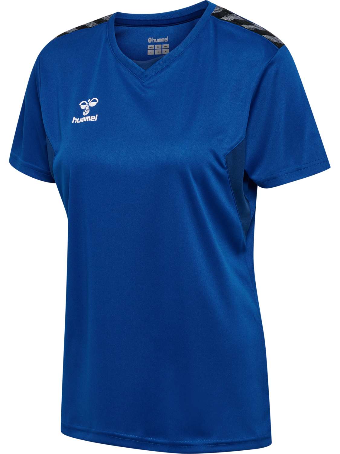 hmlAUTHENTIC PL JERSEY S/S WOMAN, TRUE BLUE, packshot