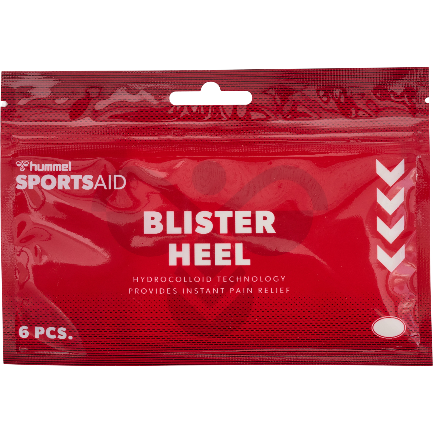 BLISTER HEEL 6 PIECES, WHITE, packshot