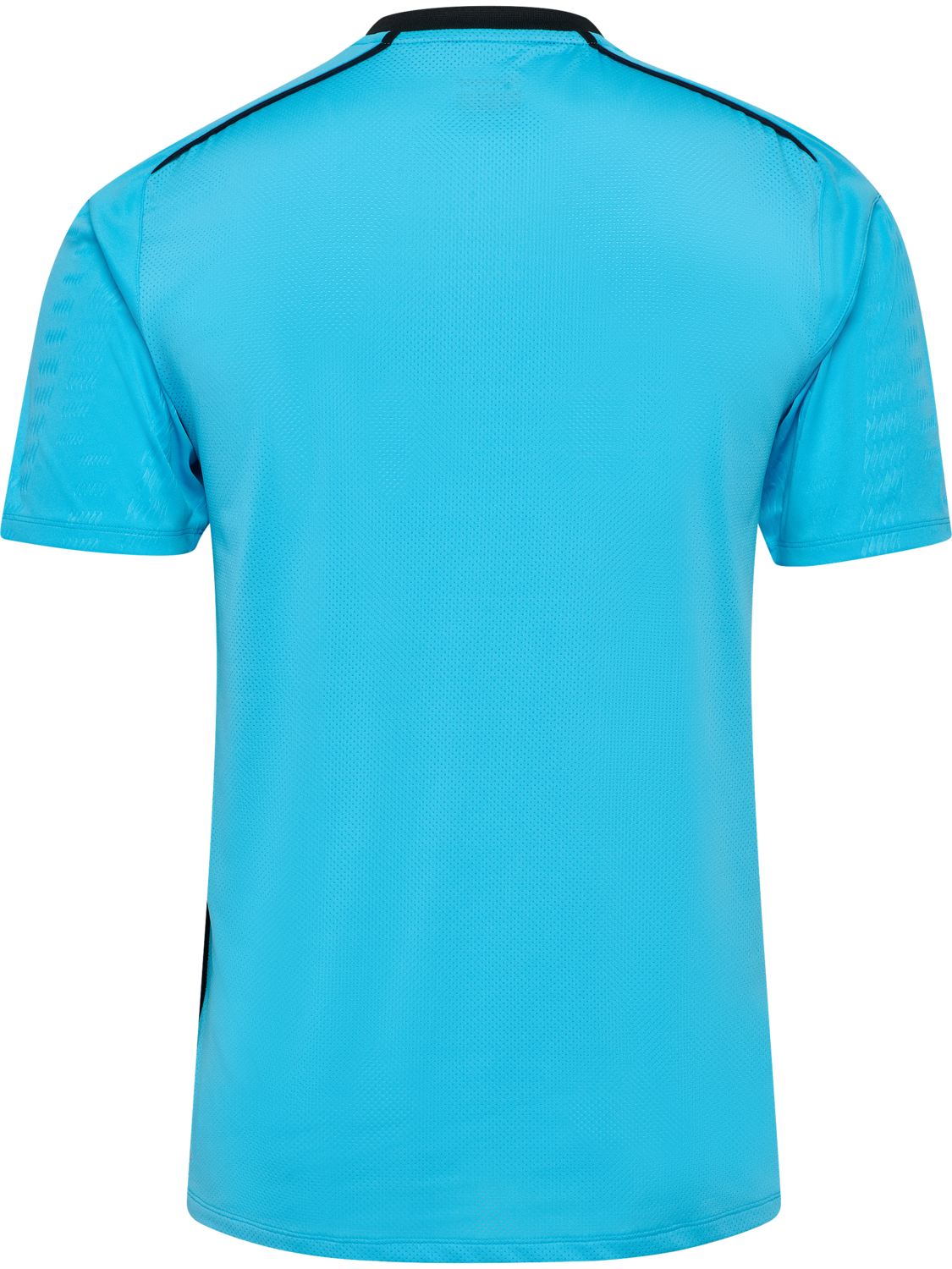 hmlREFEREE JERSEY S/S, NEON BLUE, packshot