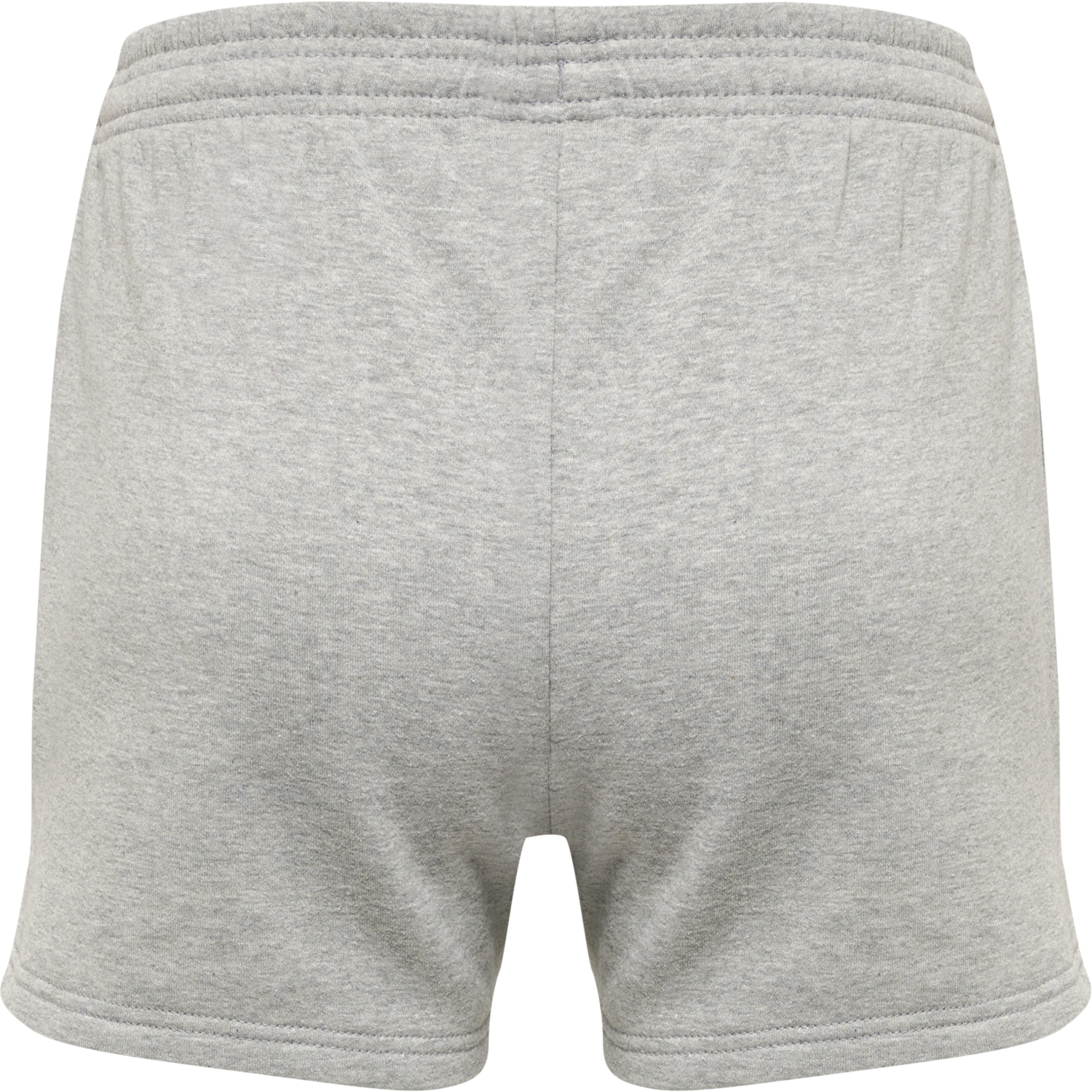 hmlRED BASIC SWEAT SHORTS KIDS, GREY MELANGE, packshot