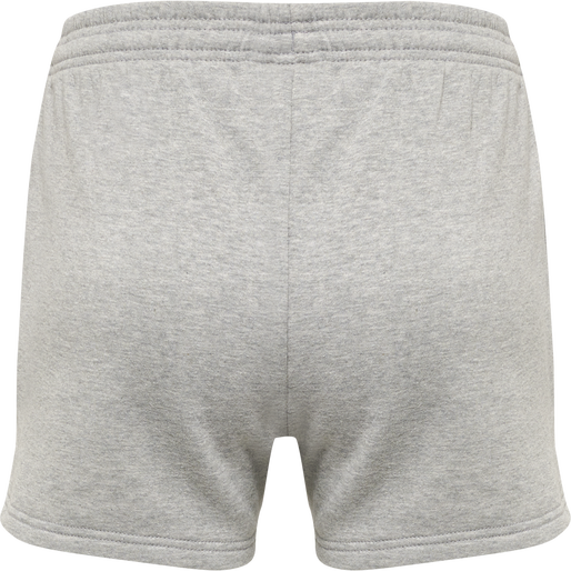 hmlRED BASIC SWEAT SHORTS KIDS, GREY MELANGE, packshot