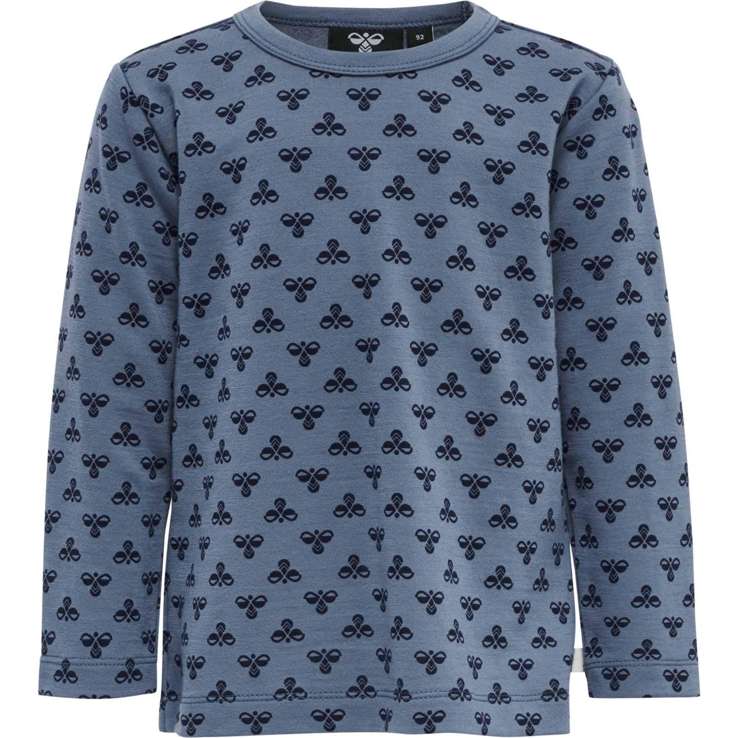 hmlVILMO T-SHIRT LS, CHINA BLUE, packshot