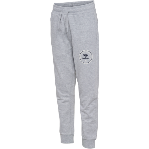 hmlMATH PANTS, LIGHT GREY MELANGE, packshot