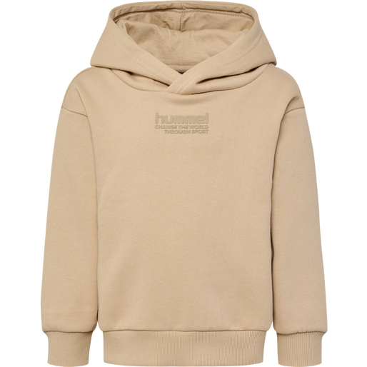 hmlPURE HOODIE, IRISH CREAM, packshot