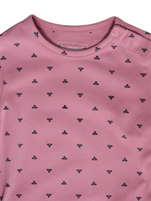 hmlMINI BEE AOP BODY L/S, POLIGNAC hmlMINI BEE AOP BODY L/S, POLIGNAC, packshot