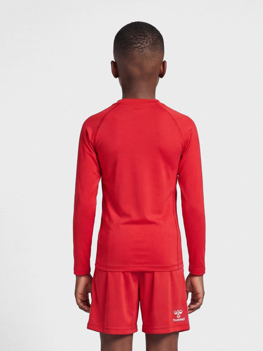 hmlBL PERFORMANCE TEE L/S KIDS, TRUE RED, model