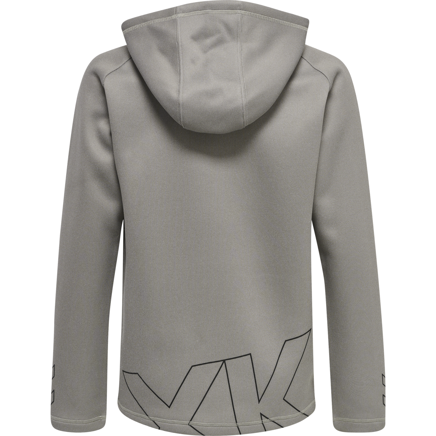 hmlCIMA XK HOODIE KIDS, GREY MELANGE, packshot