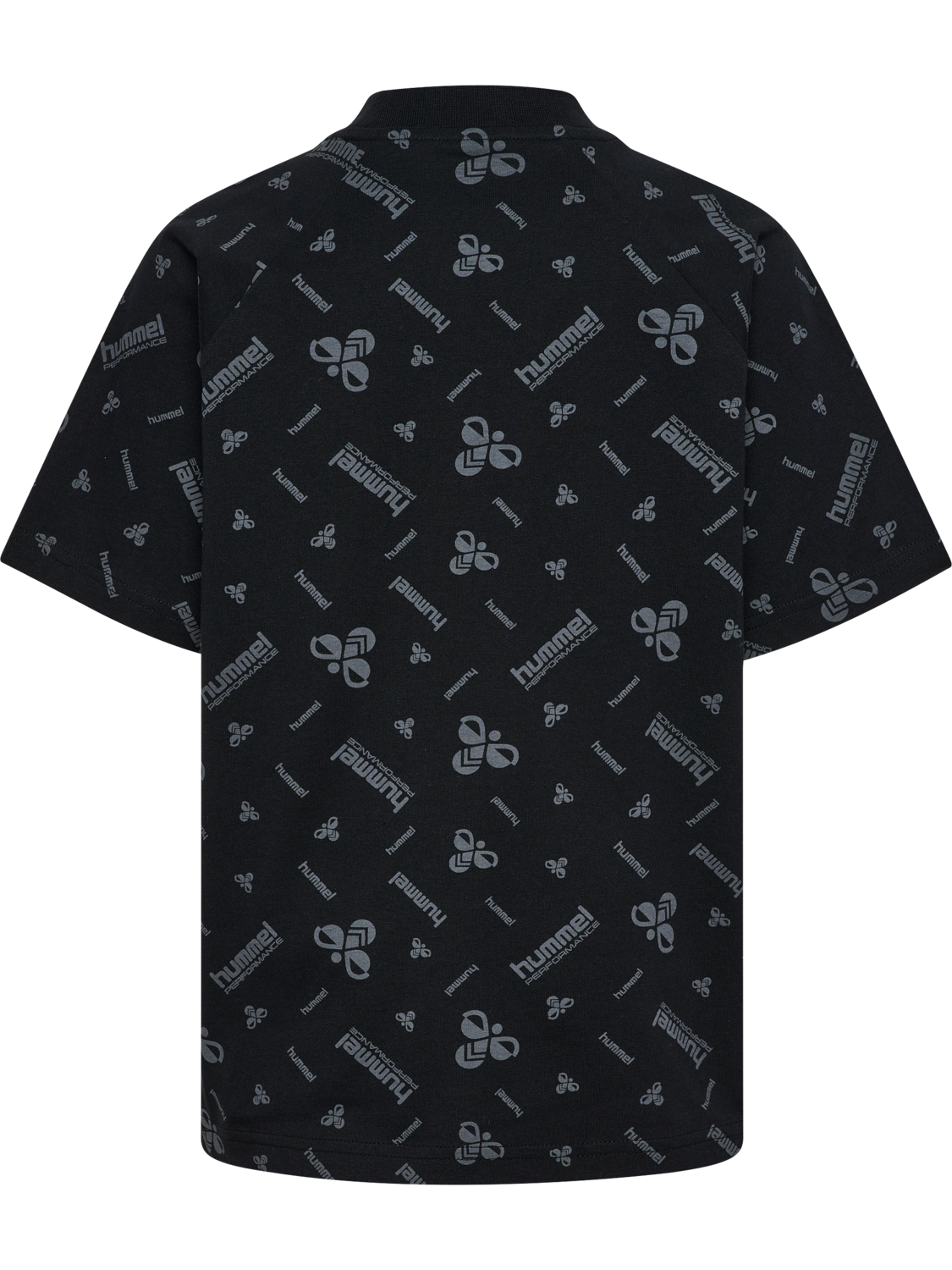 hmlJR DANCE T-SHIRT S/S, BLACK/EBONY, packshot