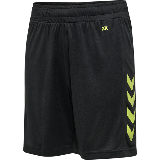 hmlCORE XK POLY SHORTS KIDS, BLACK, packshot