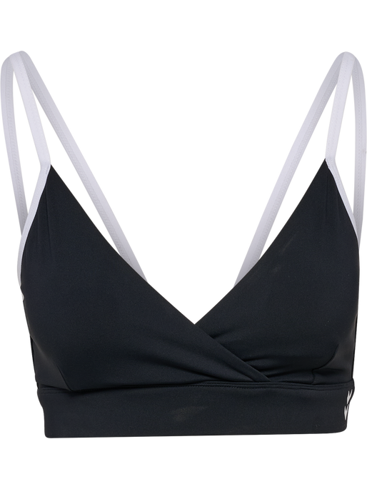 hmlYOGA STRAP BRA, BLACK, packshot