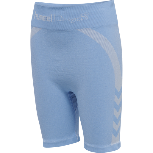 hmlSI SEAMLESS SHORTS, BEL AIR BLUE, packshot