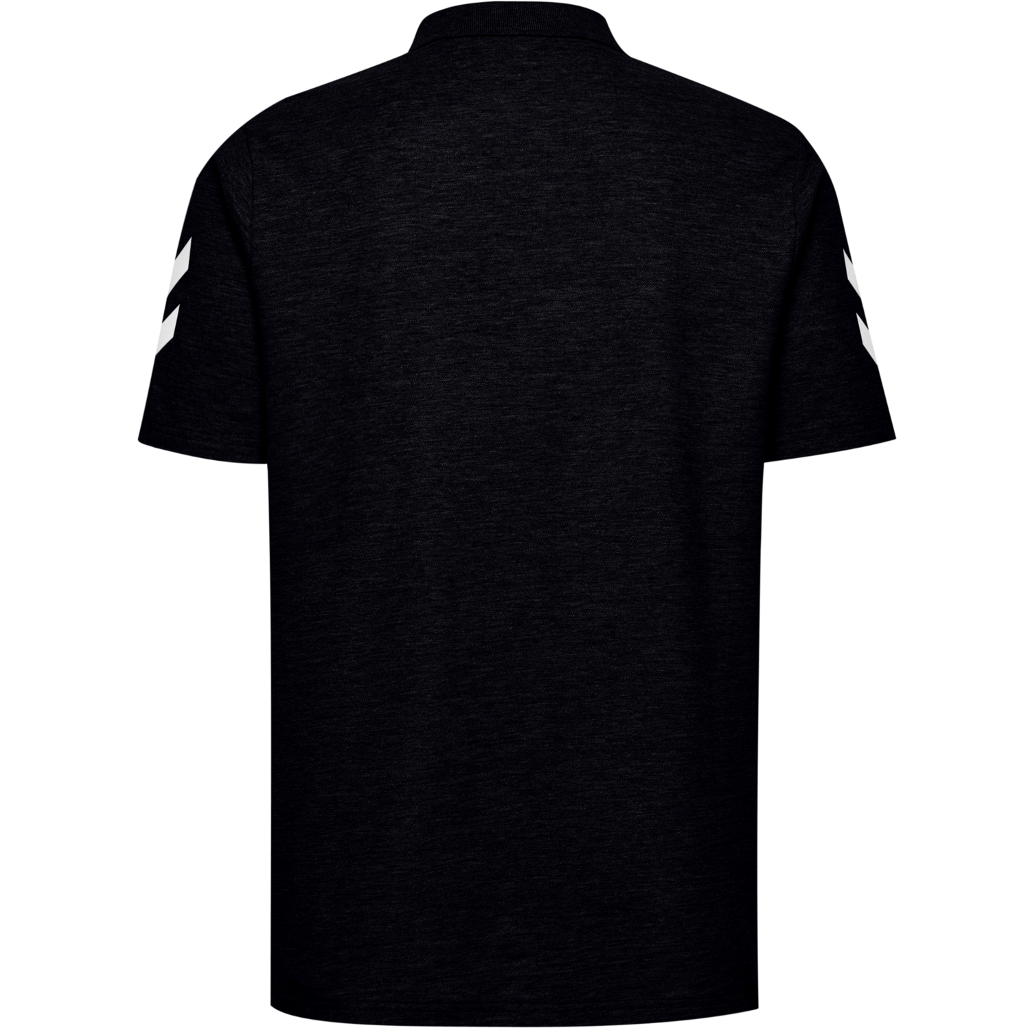 HUMMEL GO COTTON POLO, BLACK, packshot
