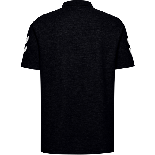 HMLGO COTTON POLO, BLACK, packshot