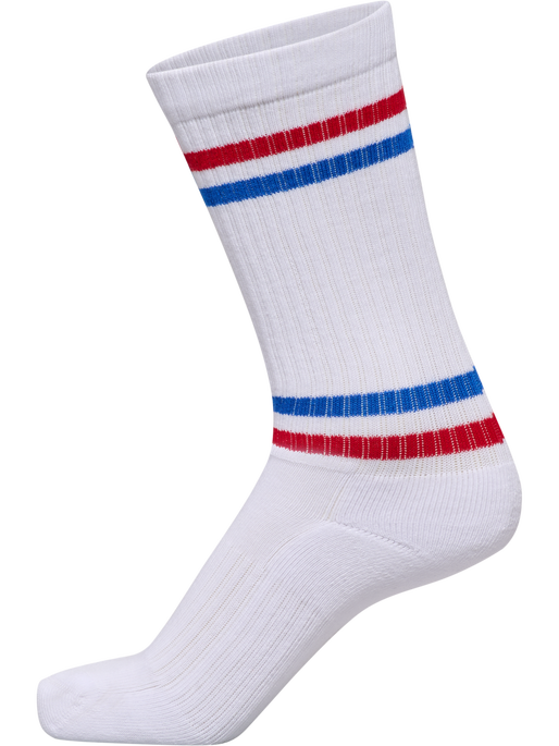 hml3-PACK SOCKS CHEVRON HIGH RETRO, WHITE/BARBADOSCHERRY/EDEN/SKYD, packshot