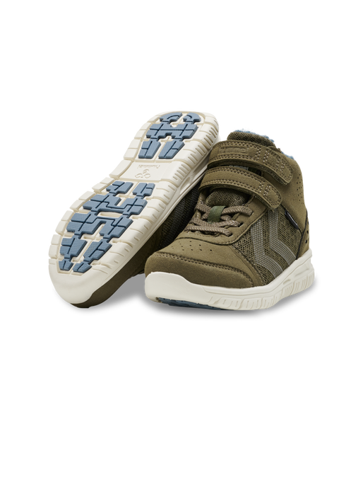 CROSSLITE WINTER MID TEX JR, DARK OLIVE CROSSLITE WINTER MID TEX JR, DARK OLIVE, packshot