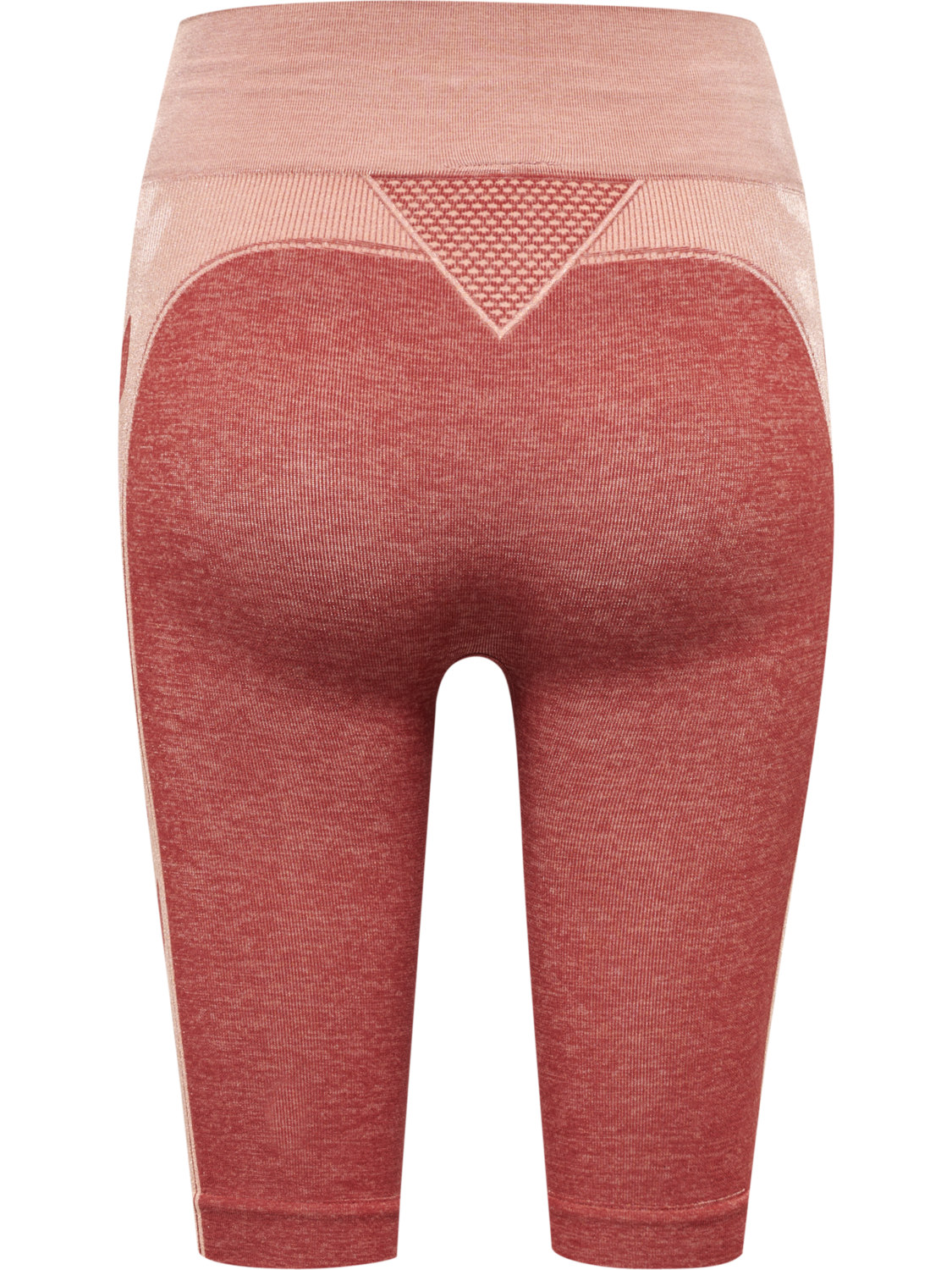 hmlCLEA SEAMLESS CYCLING SHORTS, WITHERED ROSE/ROSE TAN MELANGE, packshot