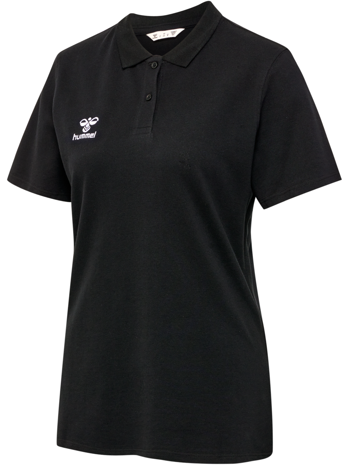 hmlGO 2.0 POLO WOMAN, BLACK, packshot