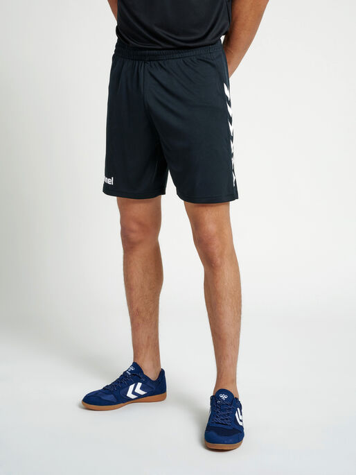 CORE POLY SHORTS, BLACK PR, model
