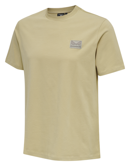 hmlFERIE T-SHIRT, PALE KHAKI, packshot