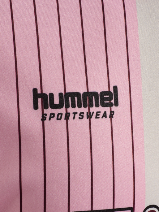 hmlLOOSE FB JERSEY S/S STRIPED, PINK-A-BOO hmlLOOSE FB JERSEY S/S STRIPED, PINK-A-BOO, packshot