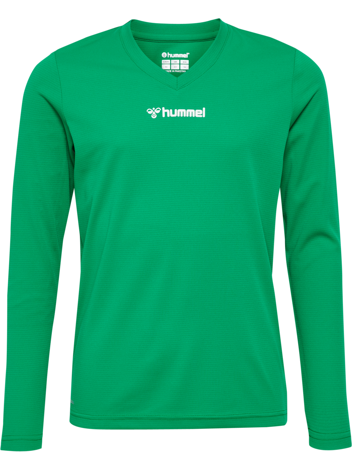 hmlBL ESSENTIAL TEE L/S KIDS, JELLY BEAN, packshot