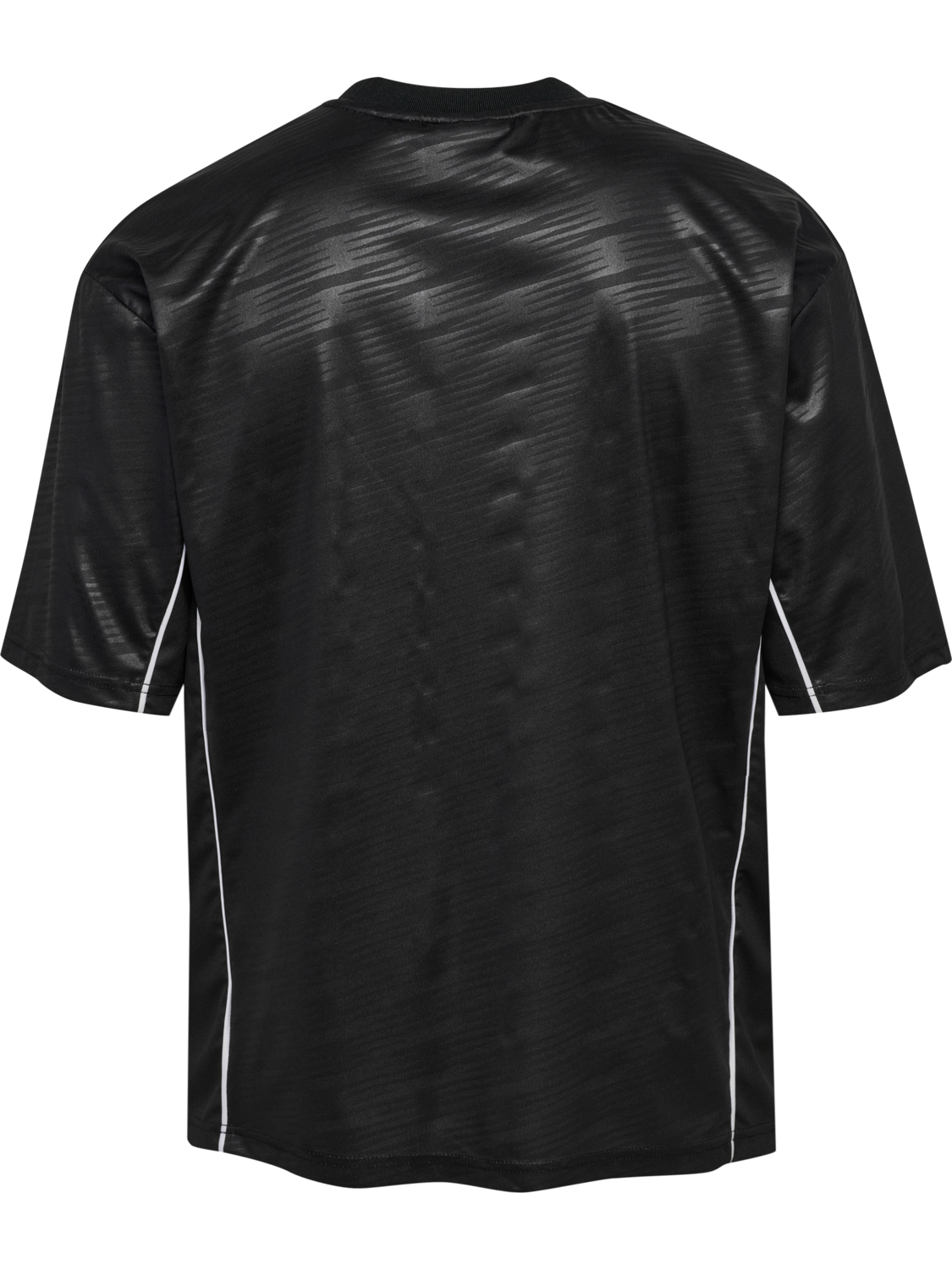 hmlLOOSE TIGER SOCCER JERSEY S/S, BLACK, packshot