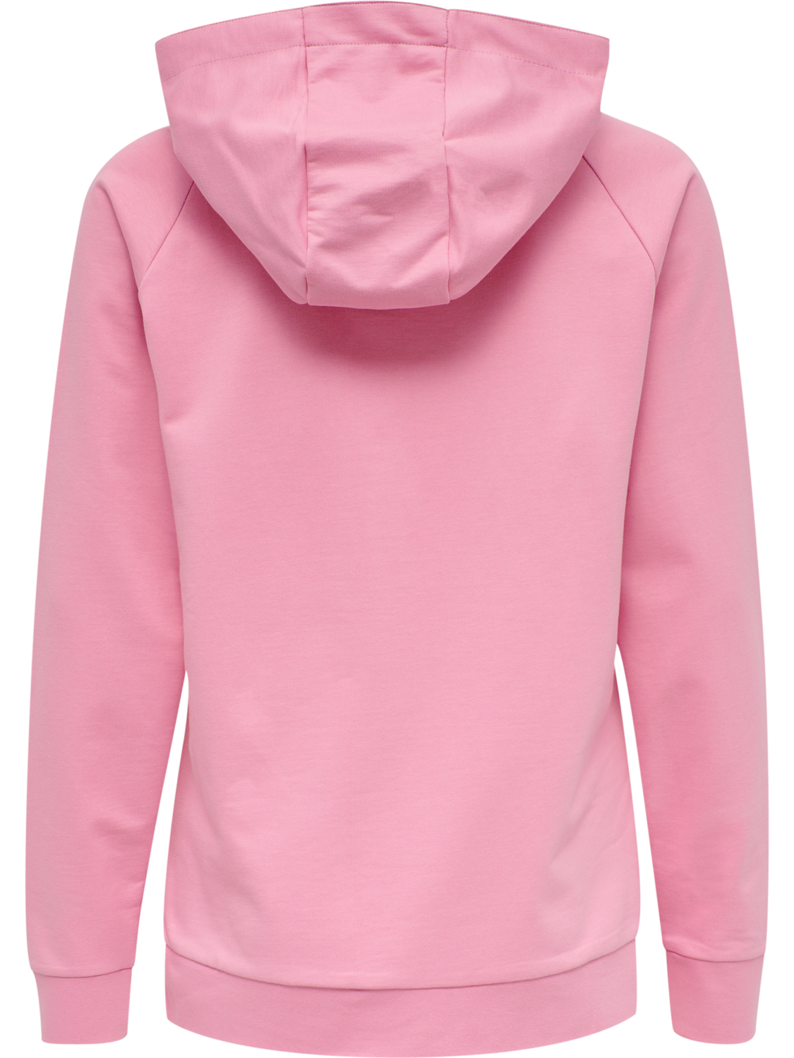 HUMMEL GO COTTON LOGO HOODIE WOMAN, COTTON CANDY, packshot