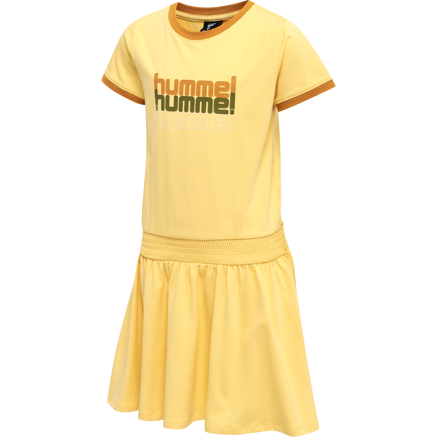 hmlCLOUD DRESS S/S, CORNSILK, packshot