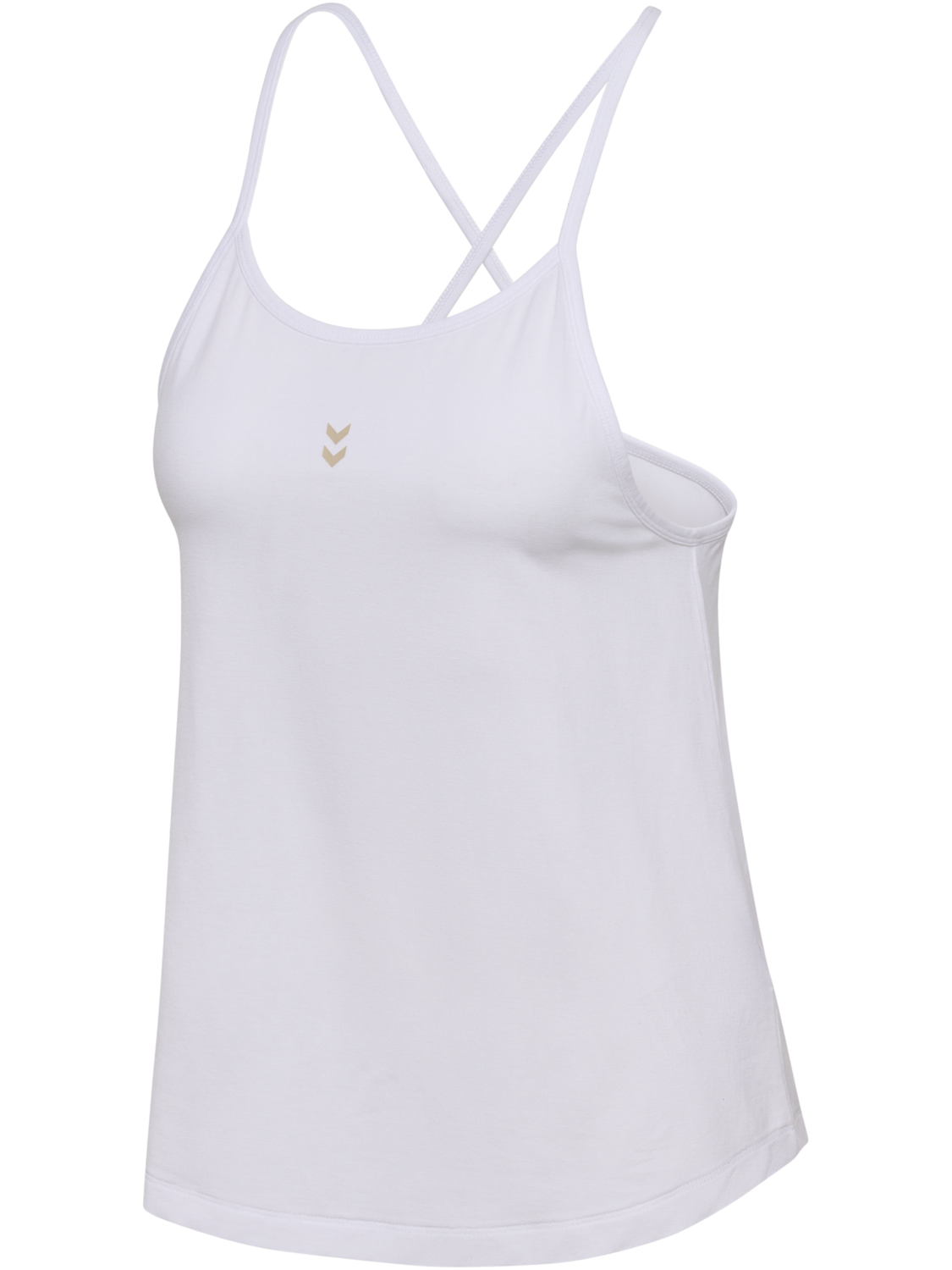 hmlYOGA SOFT W STRAP TOP, WHITE, packshot