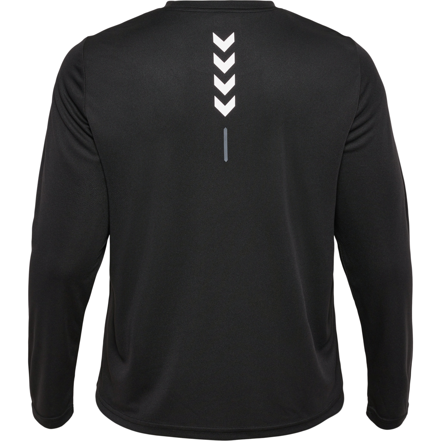 hmlTE CURVY T-SHIRT L/S PLUS, BLACK, packshot