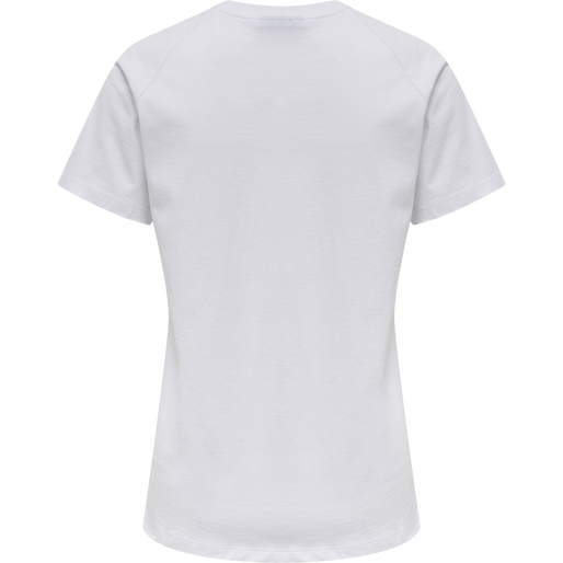 hmlSIMONE T-SHIRT, WHITE, packshot