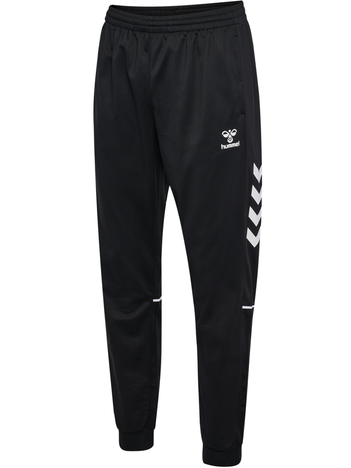 hmlCORE 2.0 TRACK PANTS, BLACK/WHITE, packshot