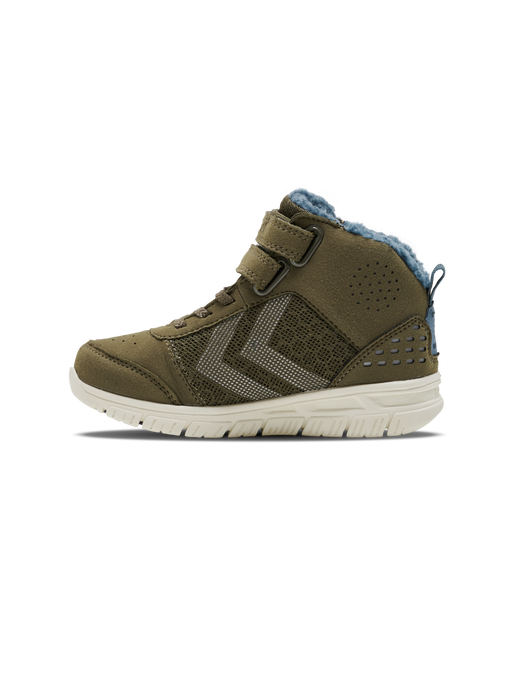 CROSSLITE WINTER MID TEX JR, DARK OLIVE CROSSLITE WINTER MID TEX JR, DARK OLIVE, packshot