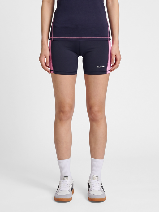 hmlI-D SWIFT SHORT TIGHTS, NIGHT SKY, model