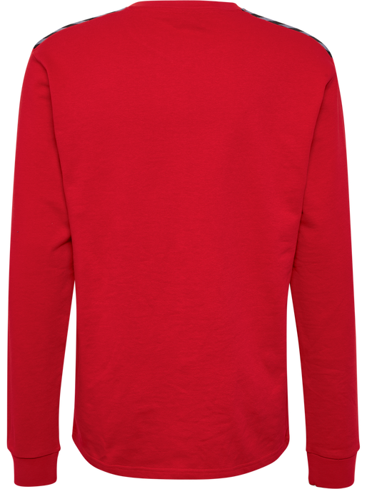 hmlAUTHENTIC CO TRAINING SWEAT, TRUE RED, packshot