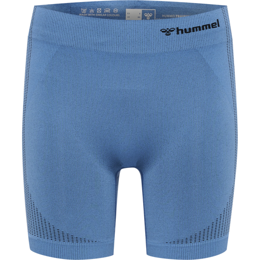 hmlSHAPING SEAMLESS MW SHORTS, MARINA, packshot