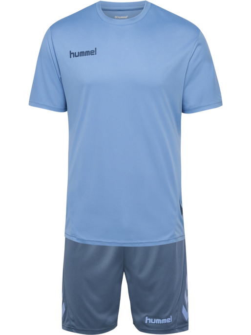 hmlPROMO KIDS DUO SET, ALLURE/CHINA BLUE, packshot